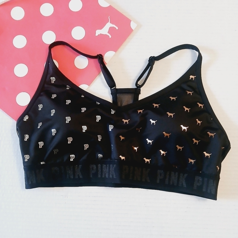 Victoria's Secret PINK Ultimate Sports Bra Size Large